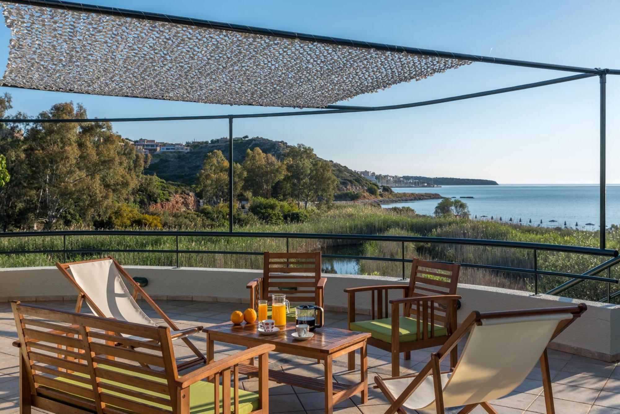 Coastal Dream Beachview Jacuzzi& Sauna Amoudara  Eksteriør bilde