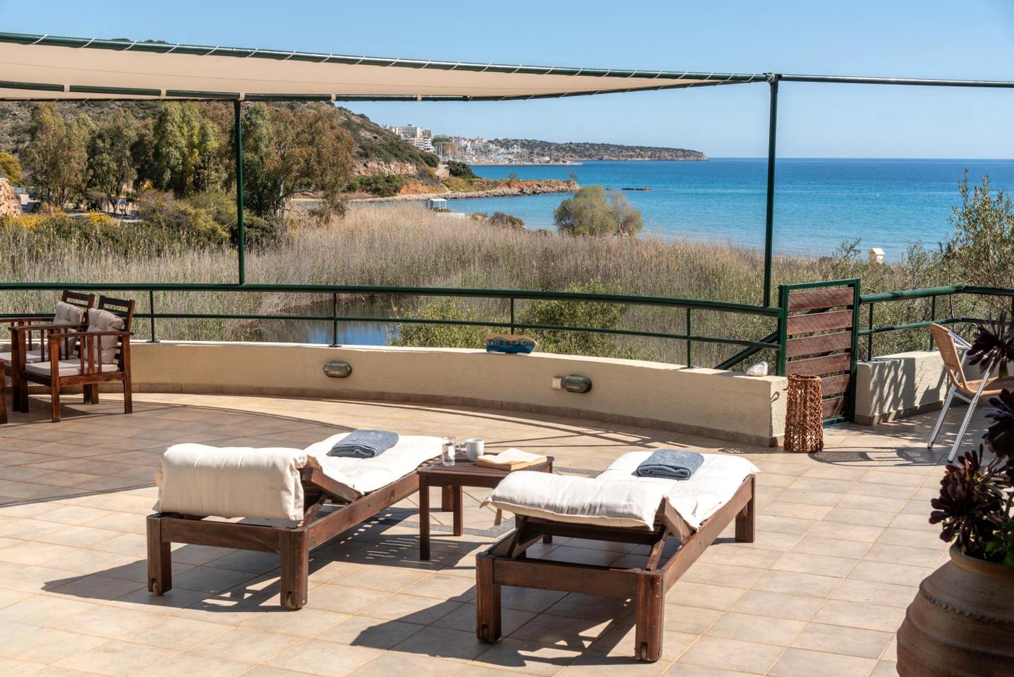 Coastal Dream Beachview Jacuzzi& Sauna Amoudara  Eksteriør bilde