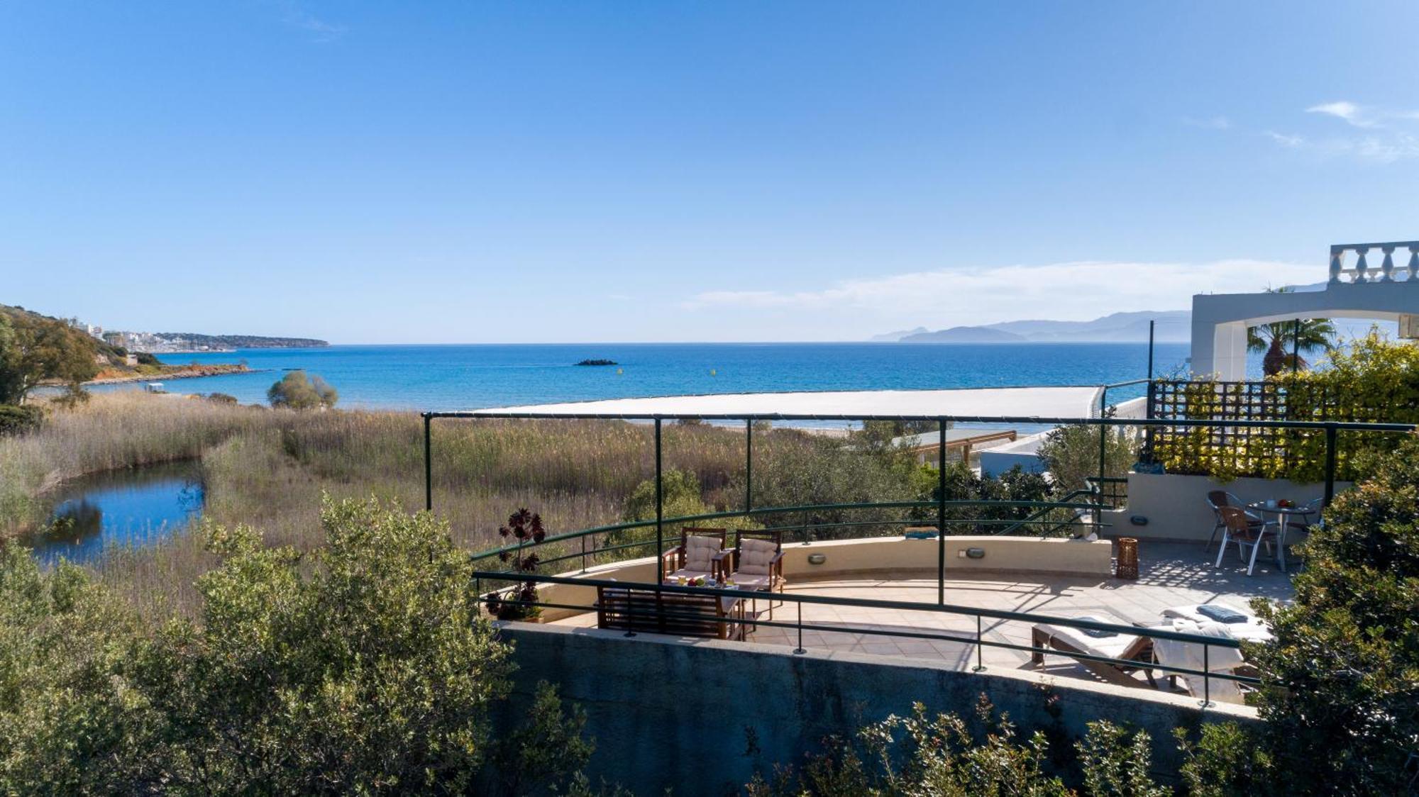 Coastal Dream Beachview Jacuzzi& Sauna Amoudara  Eksteriør bilde