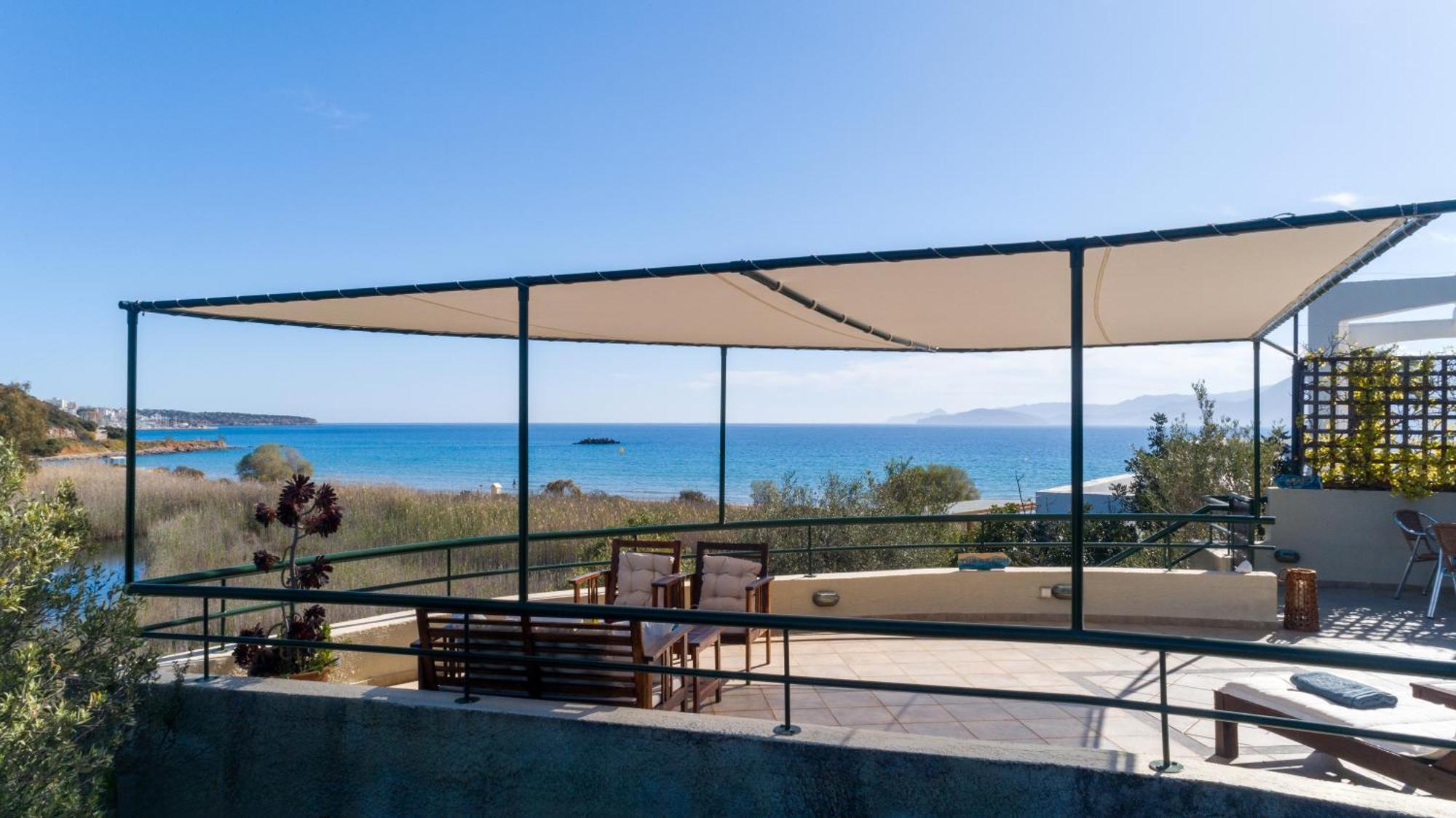 Coastal Dream Beachview Jacuzzi& Sauna Amoudara  Eksteriør bilde